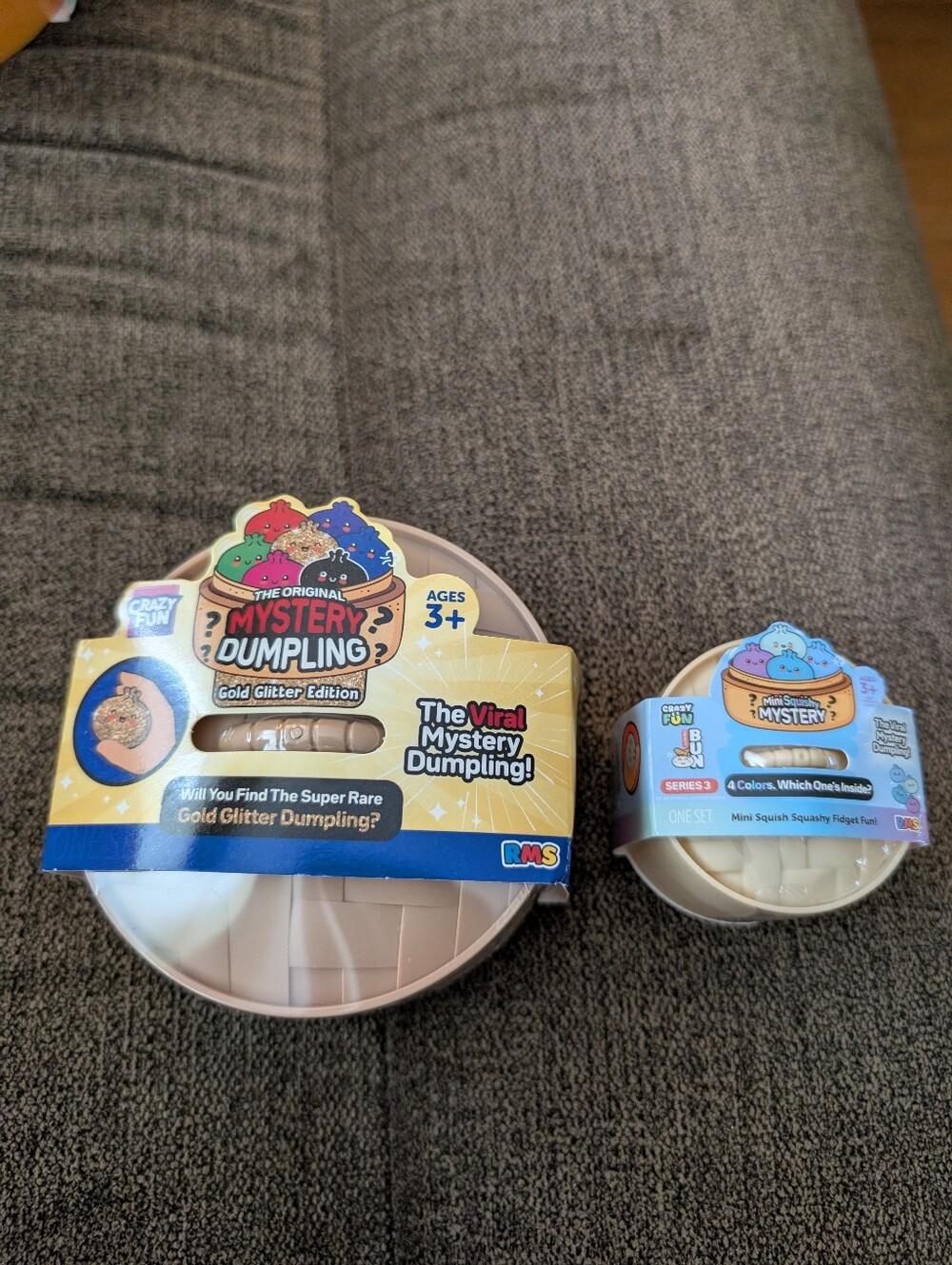 Mystery Dumpling Golden Glitter & Mini Mystery Dumpling